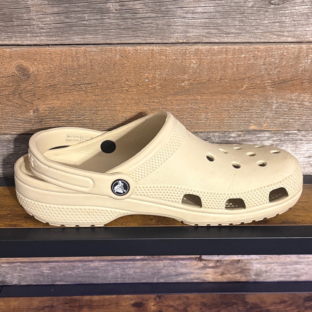 Adult Beige Crocs
